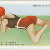 The breast stroke; leg action, second position.