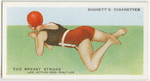 The breast stroke; leg action, second position.