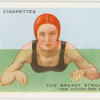 The breast stroke; arm action, third position.