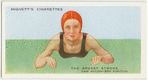 The breast stroke; arm action, third position.
