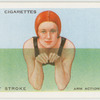 The breast stroke; arm action, fourth position.