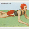 The breast stroke; inter-timing of the arm and leg actions: first position.