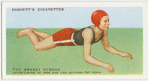The breast stroke; inter-timing of the arm and leg actions: first position.