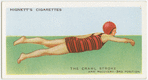 The crawl stroke; arm recovery: third position.