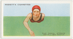 The crawl stroke; arm pull: second position.
