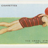The crawl stroke; leg action: second position.