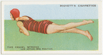 The crawl stroke; leg action: third position.