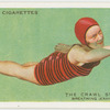 The crawl stroke; breathing (exhaling).