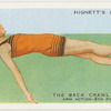The back crawl stroke; arm action: fifth position.