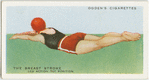 The breast stroke; arm action, first position.