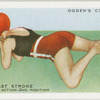 The breast stroke; leg action, second position.