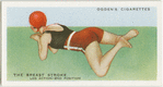 The breast stroke; leg action, second position.