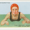 The breast stroke; arm action, third position.