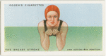 The breast stroke; arm action, fourth position.