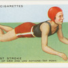 The breast stroke; inter-timing of the arm and leg actions: first position.