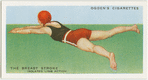 The breast stroke; isolated limb action.
