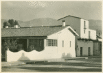 The old adobe De La Guerra House in Santa Barabara