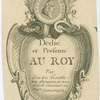 Louis XIV, King of France.