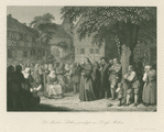 Portraits, scenes and buildings.