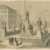 Portraits, scenes and buildings.