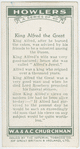 King Alfred the Great.