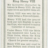 King Henry VIII