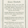 Queen Elizabeth