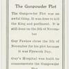 The Gunpowder plot.