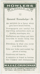 General Knowledge - A