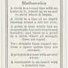Mathematics.