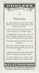 Philosophy.