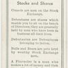 Stocks and shares.