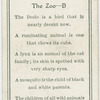 The zoo - B