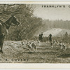 Through a covert. Tedworth foxhounds at Tedworth.