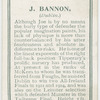 J. Bannon. (Dublin.)