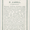 P. Cahill. (Tipperary.)