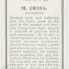 M. Cross. (Limerick.)