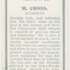 M. Cross. (Limerick.)
