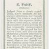 E. Fahy. (Dublin.)