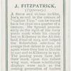 J. Fitzpatrick. (Tipperary.)