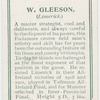 W. Gleeson.  (Limerick.)
