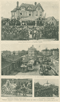 Scenes in his life, death, funeral,