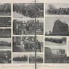 Scenes in his life, death, funeral,
