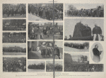 Scenes in his life, death, funeral,