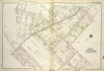 Plate 17, Part of Ward 1 [Map bound by Palmers Run, Spring St, Post Ave, Greenleaf Ave, Forest Ave (Cherry Lane), Brookside Ave, Egbert Ave, Manor Road, Kingsley Ave (New York Ave), New York PL, Maine Ave, Jewett Ave, College Ave (Indiana Ave)]