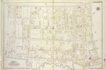 Plate 18, Part of Ward 3 [Map bound by Richmond Ave, Albion PL, Washington PL, Simonson PL, Catharine St, Jewett Ave, Post Ave, Courtland St (Madison Ave), Catharine St, Palmers Run, Barrett Ave, Decker Ave, Riley PL, John St]