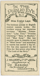 Miss Evelyn Laye.