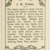 Jack Hobbs.