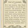 Earl of Lonsdale.