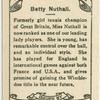 Betty Nuthall.